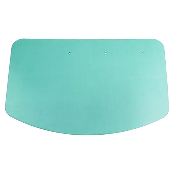 large protective green visor