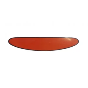 visiera antifog rossa di piccole dimensioni